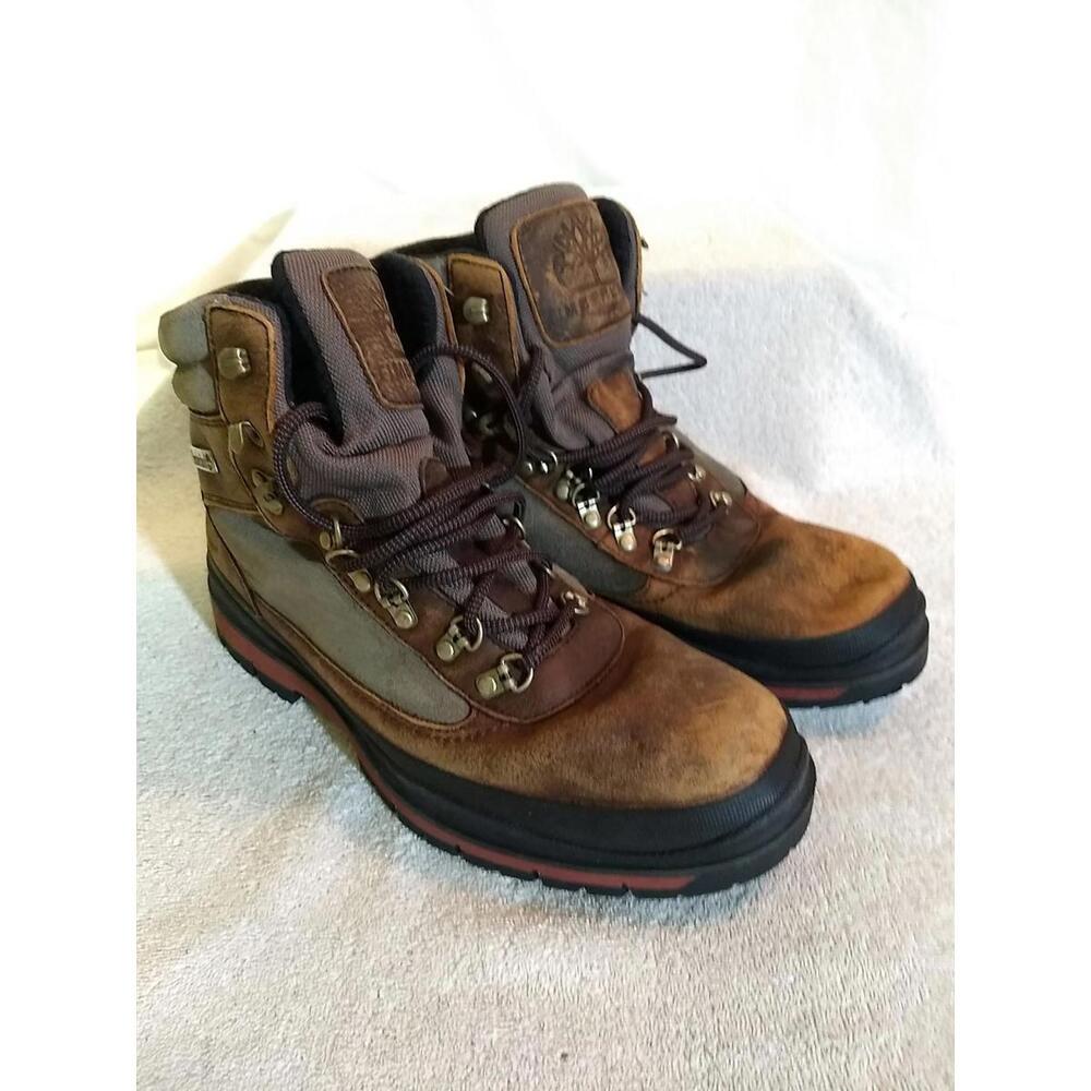 Timberland Field Trekker Brown Waterproof Hiking Boots, Size: 10.5      #US33-15